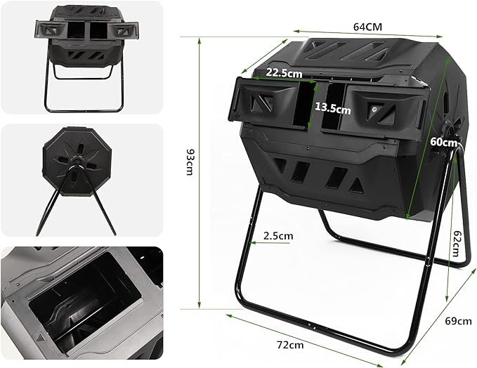 dimensions composteur